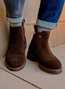 Botines Nobuck Marrón Suela Eva Hombre
