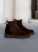 Botines Nobuck Marrón Suela Eva Hombre