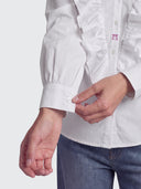 Camisa Blanca Flamenca Mujer