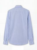 Camisa de Vestir Vichy Azul Hombre