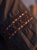 Blusa Negra Castilla Mujer
