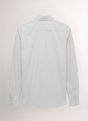 Camisa Blanca Popelín Cuello Botón Hombre