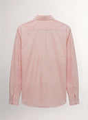 Camisa Rosa Popelín Cuello Botón Hombre