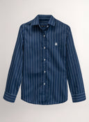 Camisa Azul Raya Diplomática Mujer