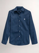 Camisa Azul Raya Diplomática Mujer