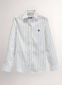 Camisa Blanca Raya Diplomática Mujer