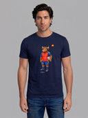 Camiseta Azul Marino Personalizable Hombre