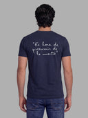 Camiseta Azul Marino Personalizable Hombre
