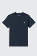 Camiseta Básica Azul Hombre