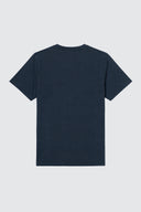 Camiseta Básica Azul Hombre
