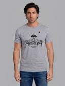 Camiseta Gris Personalizable Hombre