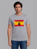 Camiseta Gris Personalizable Hombre