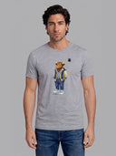 Camiseta Gris Personalizable Hombre