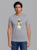 Camiseta Gris Personalizable Hombre