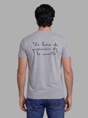 Camiseta Gris Personalizable Hombre