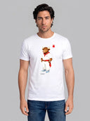 Camiseta Blanca Personalizable Torito San Fermín Mujer