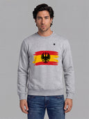 Sudadera Gris Personalizable Hombre