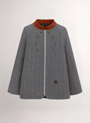 Capa Gris Espiga Mujer