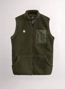 Chaleco Borrego Verde Caza Hombre