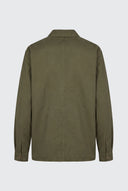 Chaqueta Verde Kaki Clavel Mujer