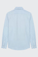 Camisa Celeste Piqué Fino Hombre
