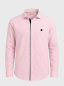 Camisa Rosa Palo Cinta Lunares Hombre