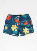 Bañador Azul Indigo Flores Hombre
