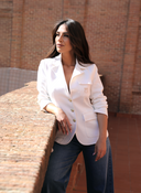 Americana  Blanco Roto Mujer