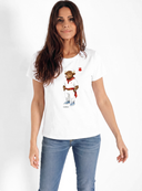 Camiseta Blanca Torito San Fermín Hombre