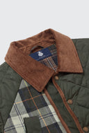 Chaqueta Kaki Acolchada Campo Mujer