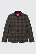 Chaqueta Cuadros Tartán Mujer