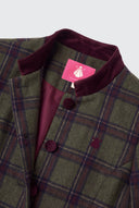 Chaqueta Cuadros Tartán Mujer