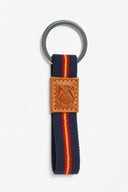 LLAVERO ELASTICO AZUL MARINO CINTA ESPAÑA