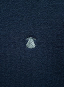 Jersey Marino Ribetes Contraste Mujer