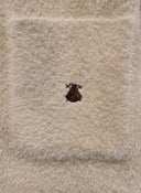 Abrigo Beige Pelo Mujer