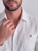 Guayabera Blanca Hombre