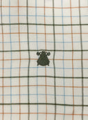 Camisa Villela Cuadros Caza Cuello Botón Hombre