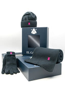 Pack de Gorro, Guantes y Bufanda Azul Marino Unisex