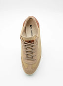 Zapatilla Serraje Camel Hombre