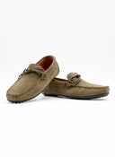 Mocasín Lazo Verde Kaki Hombre