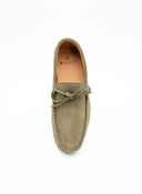 Mocasín Lazo Verde Kaki Hombre