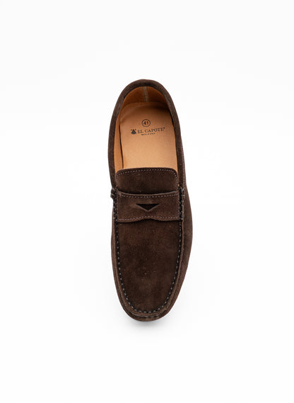 Men's Chocolate Brown Moccasin