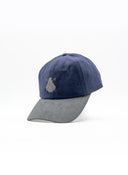 Gorra Marino Visera Gris