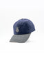 Gorra Marino Visera Gris