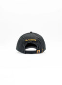 Gorra Negra Capote Dorado