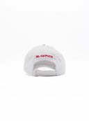 Gorra Blanca Capote Rosa