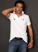 Polo Blanco Hombre Classic Personalizar