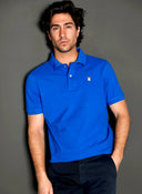Polo Classique Bleu Clair Homme