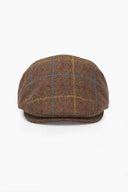 Gorra Campera Marrón Cuadros Hombre