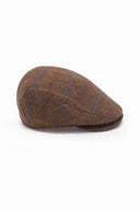Gorra Campera Marrón Cuadros Hombre